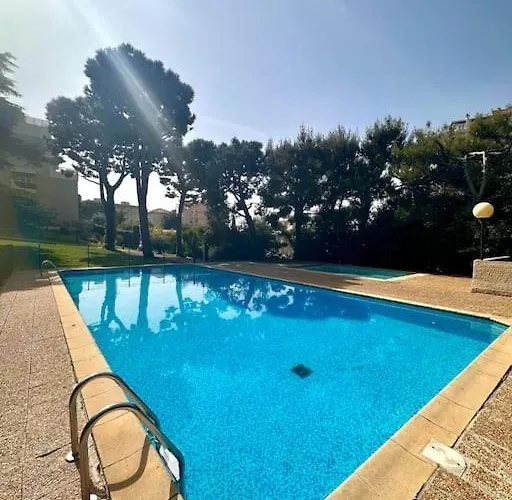 דירה Aime Marin - - Belle Avec Terrasse Et Piscine ניס